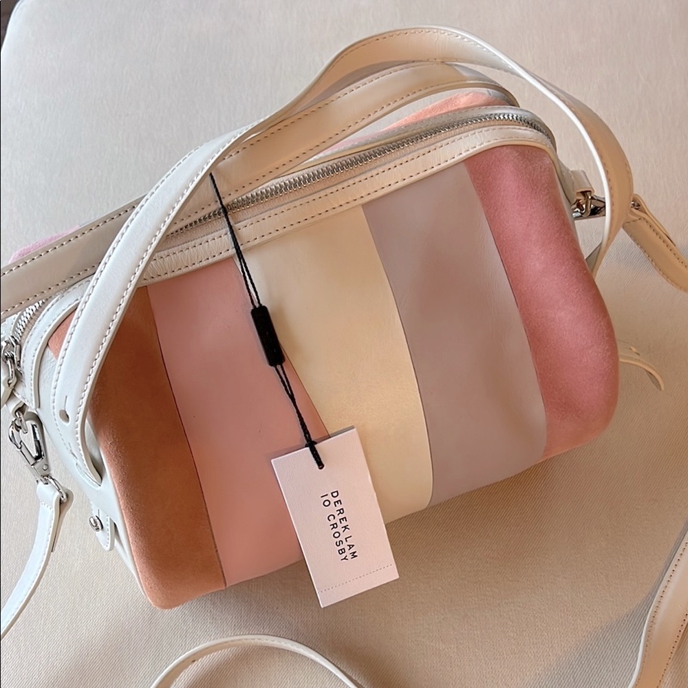 10 Crosby Derek Lam Multicolor Leather Crossbody Bag